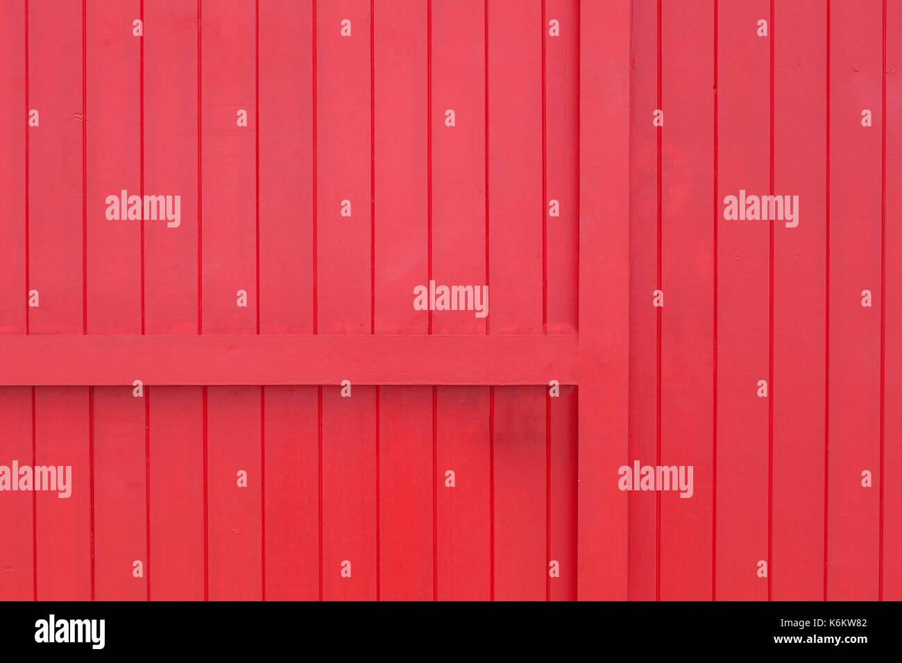 Red wooden planks background Stock Photo
