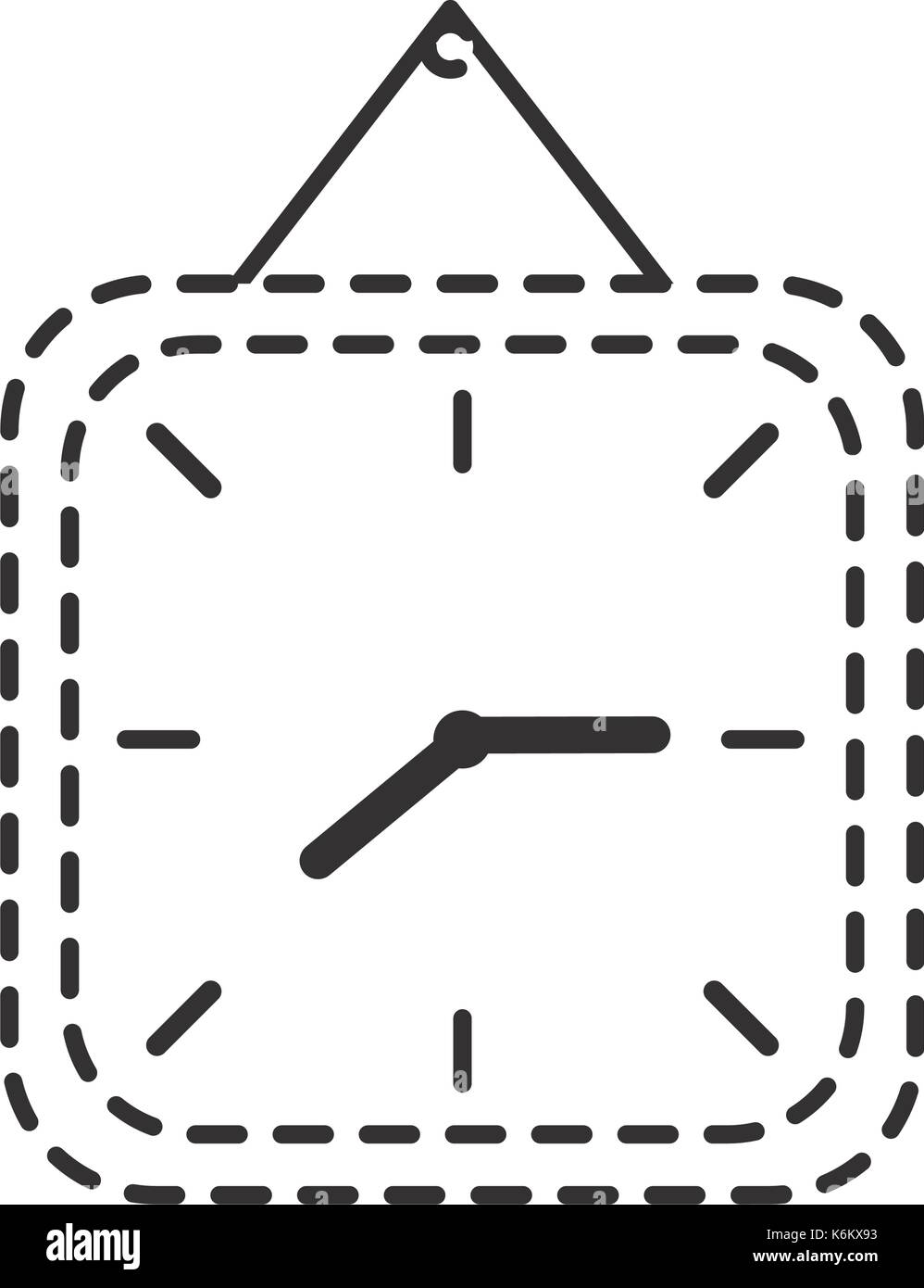 clock icon image Stock Vector Image & Art - Alamy
