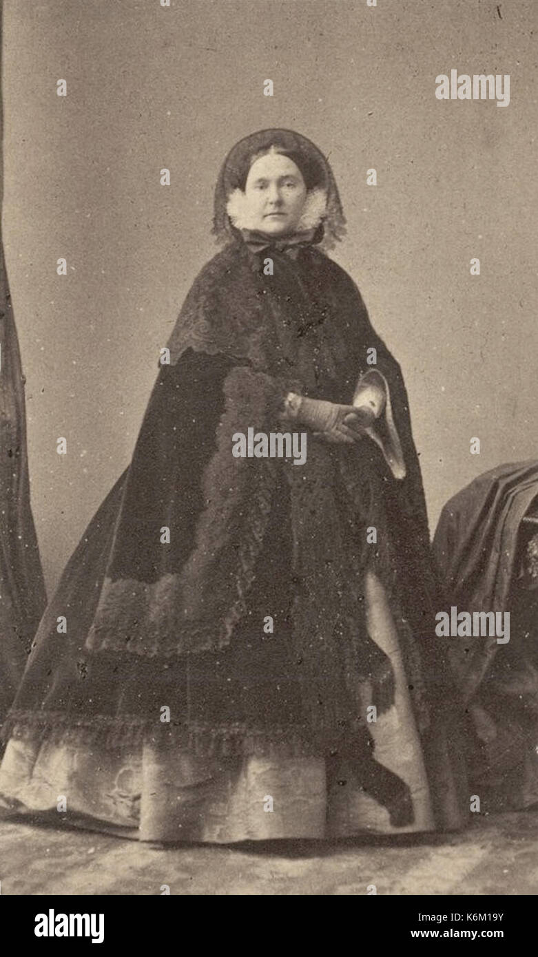 Disderi, La princesse Mathilde Bonaparte, 1860 Stock Photo