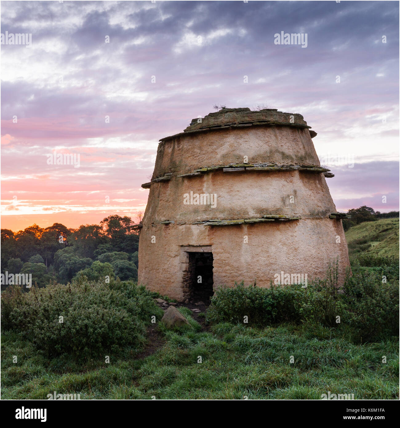 A disused stone built dovecote Stock Photo Alamy