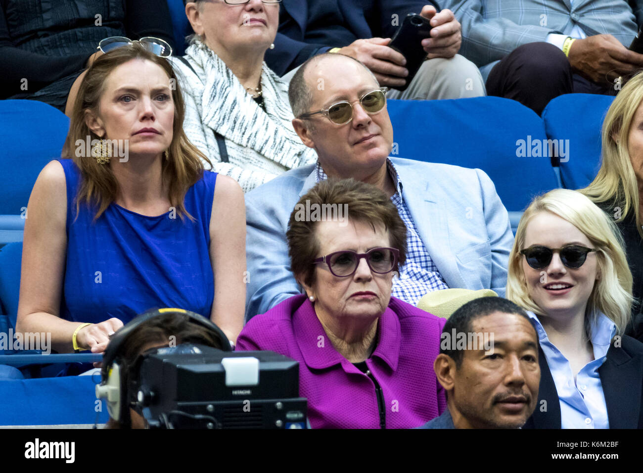 James Spader attend the 2017 US Open Women's Final Stock Photo
