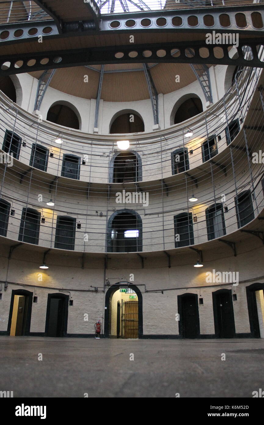 Kilmainham Gaol prison in Dublin based on the panopticon model Michel ...