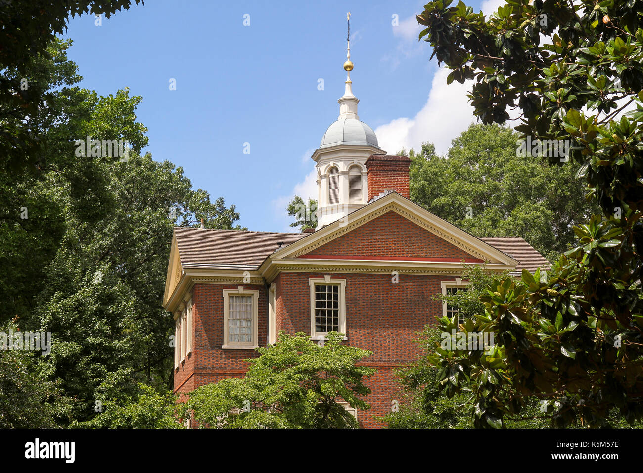 Carpenters' Hall, Independence National HIstoric Park, Philadelphia, Pennsylvania, United States Stock Photo