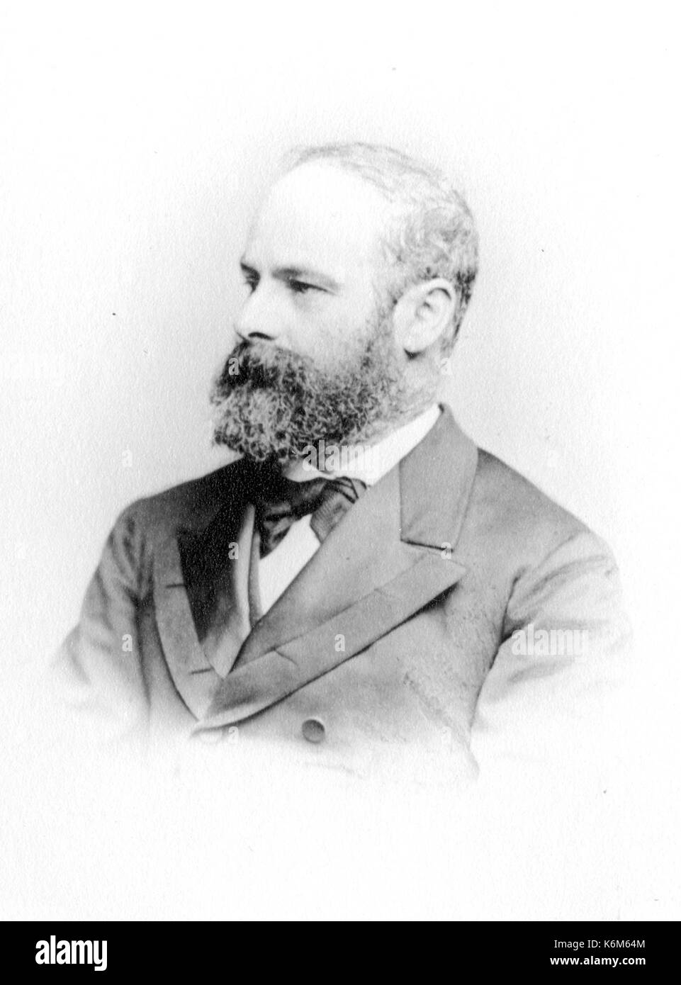 Clemens Busch, German diplomat (1834 1895) Stock Photo