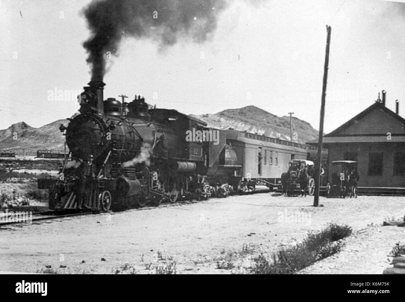 Bullfrog Train Line Goldfield train hi-res stock photography and images - Alamy