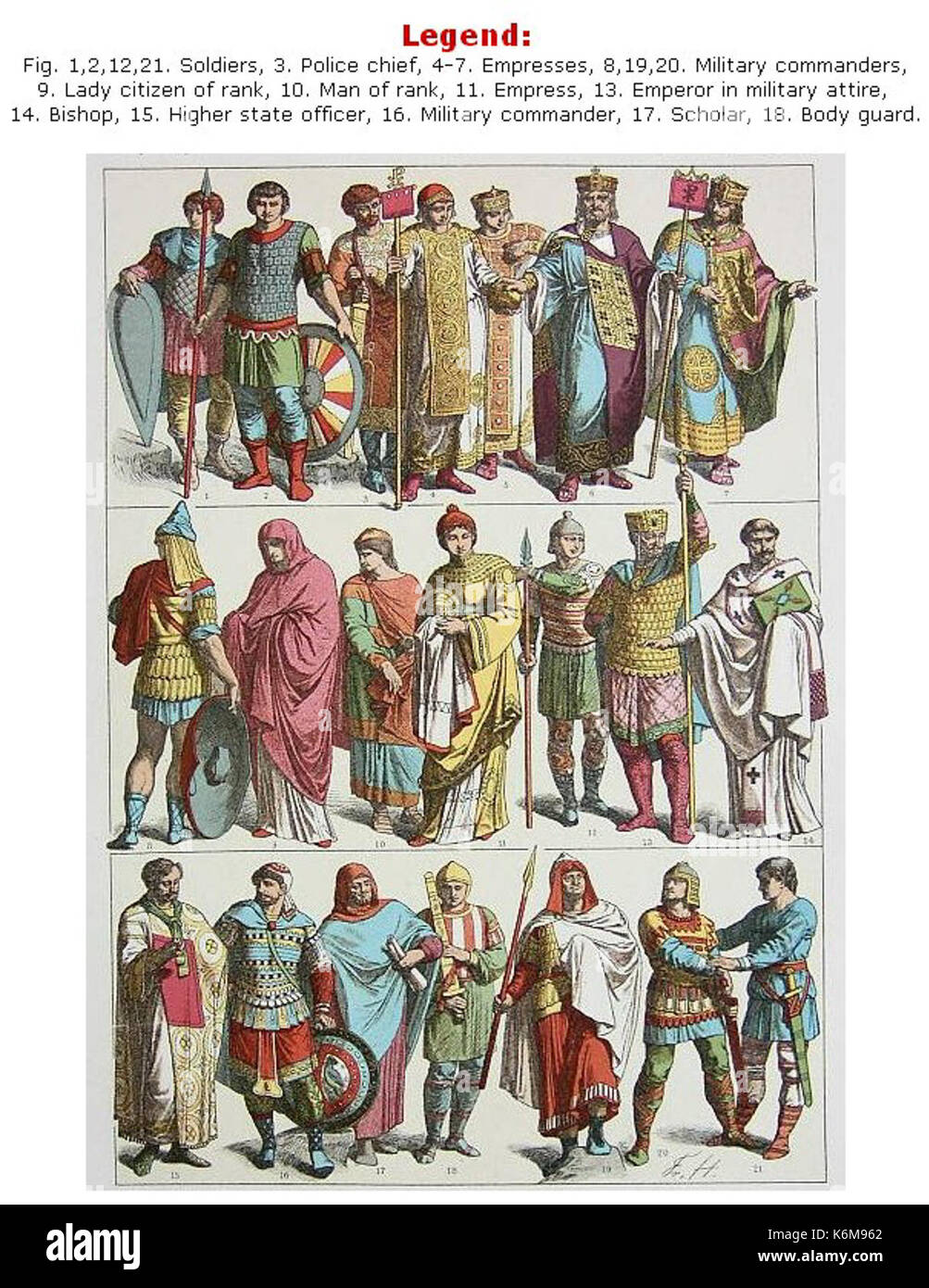 Byzantine clothes Cut Out Stock Images & Pictures - Alamy