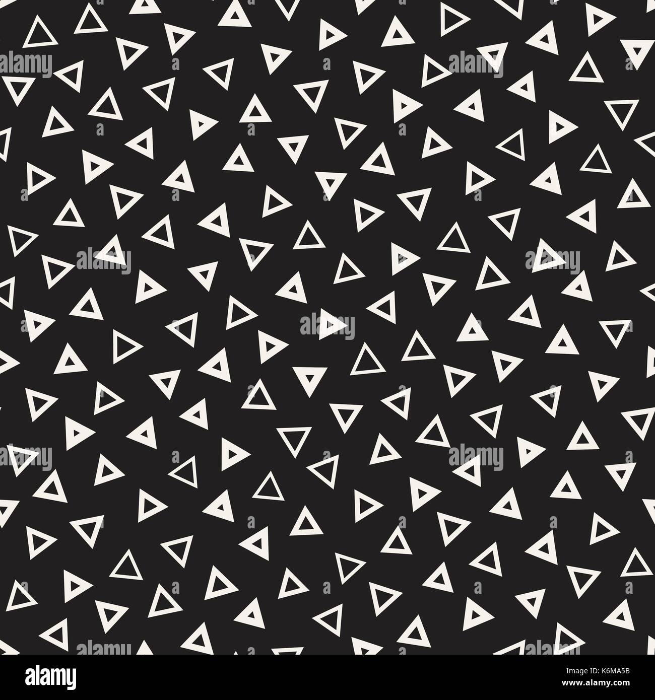 Seamless primitive jumble minimalism patterns. Randomly scattered geometric shapes. Abstract background design Stock Vector
