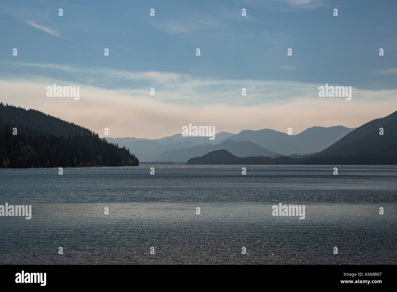 Lake Kachess in Washington State Stock Photo Alamy