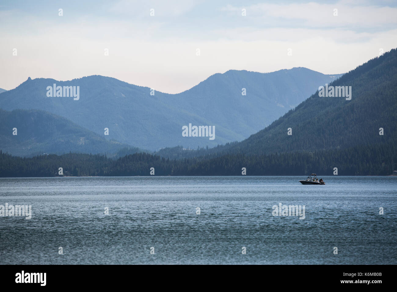 Lake Kachess in Washington State Stock Photo Alamy