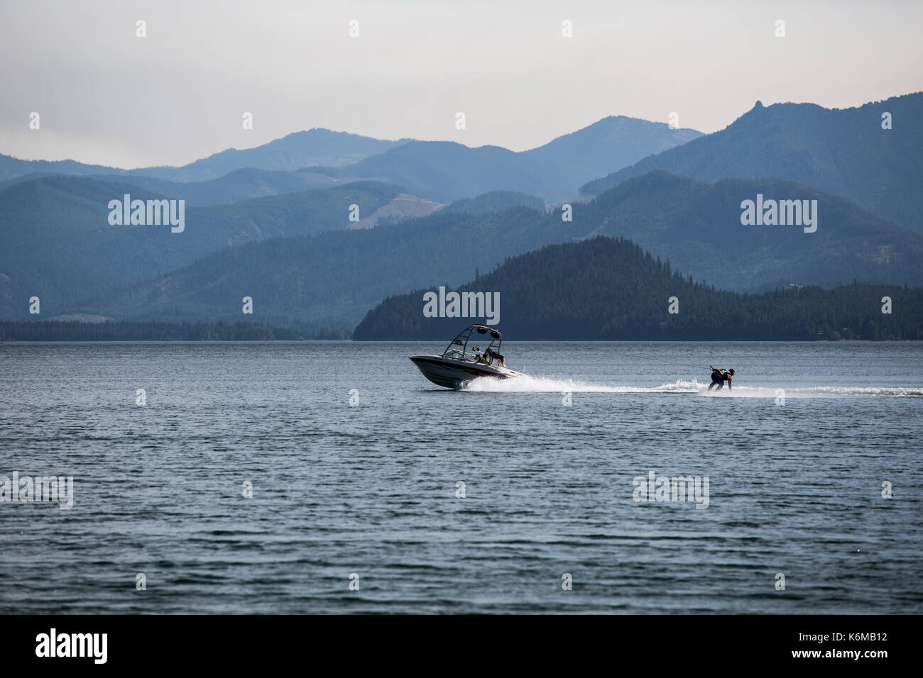 Lake Kachess in Washington State Stock Photo Alamy