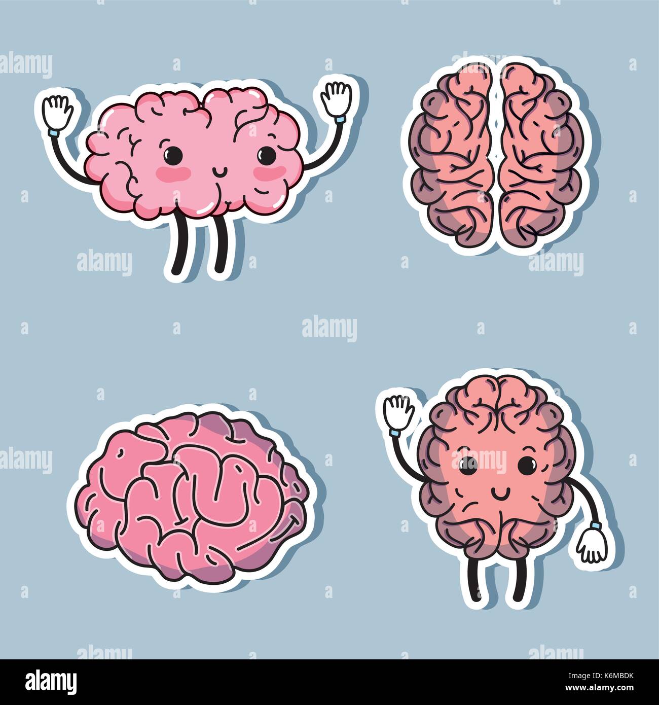 set knowledge education with creative icon Stock Vector