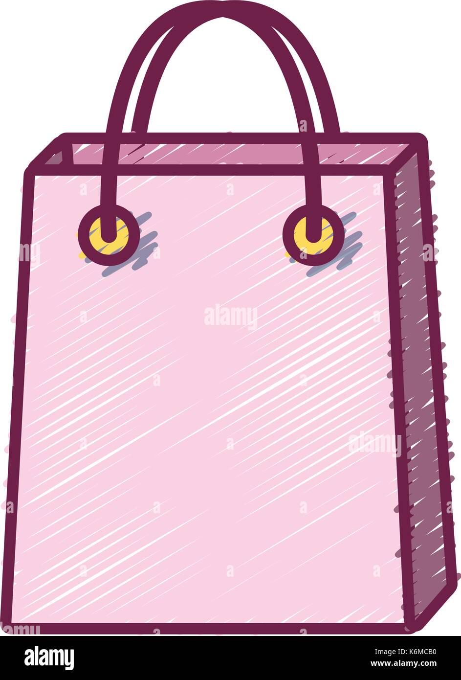 shopping bag market accessory icon Stock Vector Image & Art - Alamy