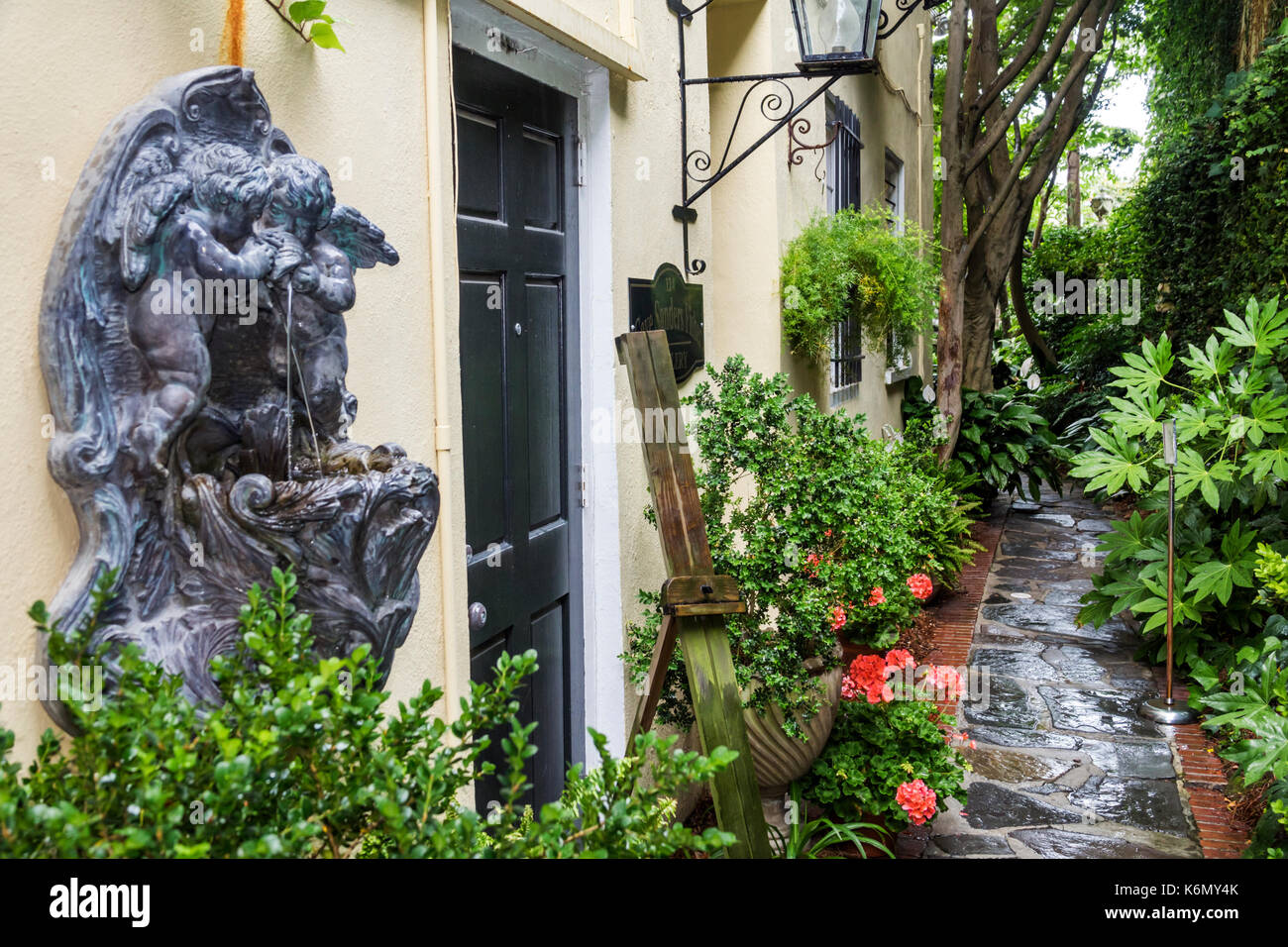 Charleston South Carolina,historic Downtown,Church Street,Gaye Sanders