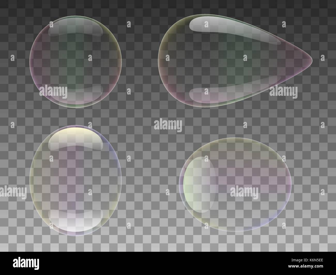 Vector illustration of a realistic soap bubble Stock Vector Image & Art ...