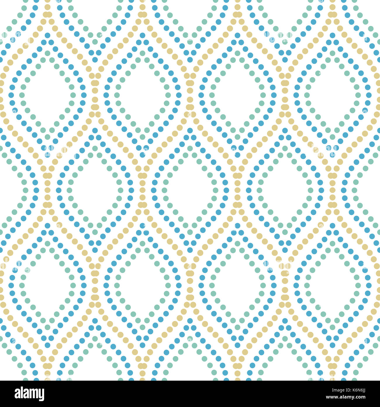 Golden repeating pattern Cut Out Stock Images & Pictures - Alamy
