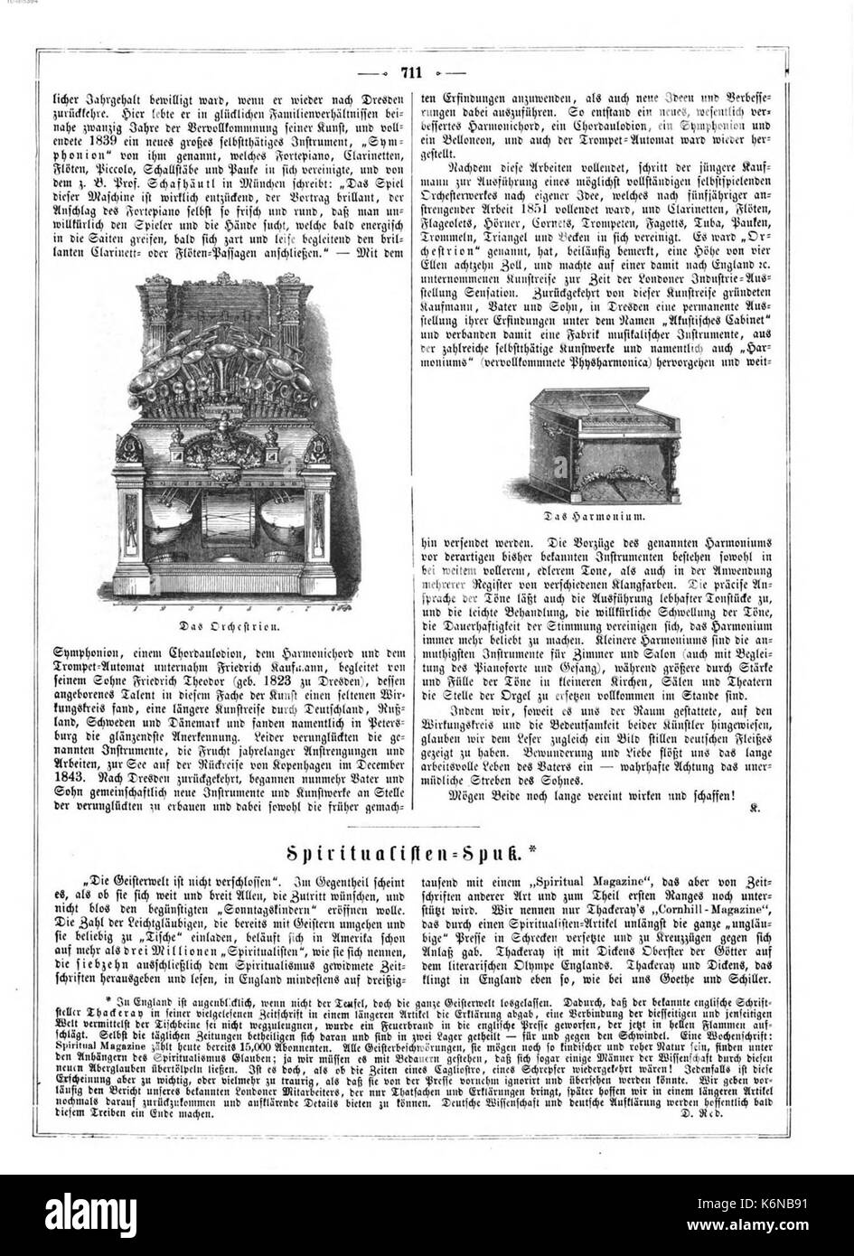 Die Gartenlaube (1860) 711 Stock Photo