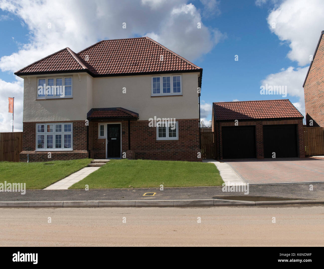 Woodhouse Lane/ Elwick Grove Stock Photo Alamy