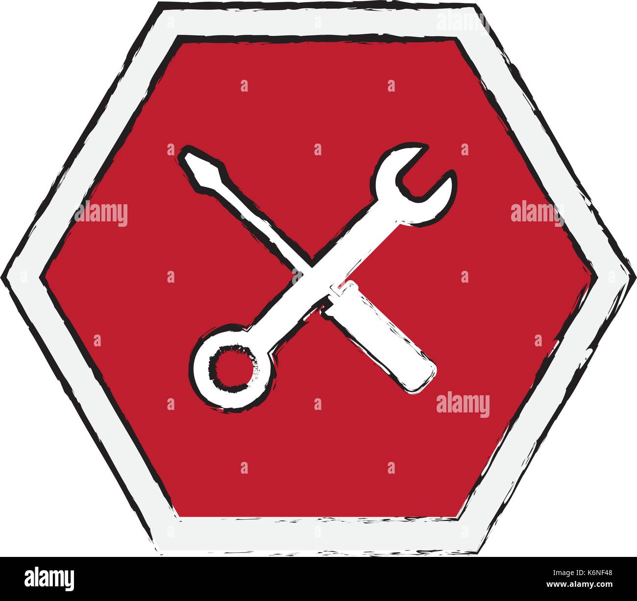 construction road signs design Stock Vector Image & Art - Alamy