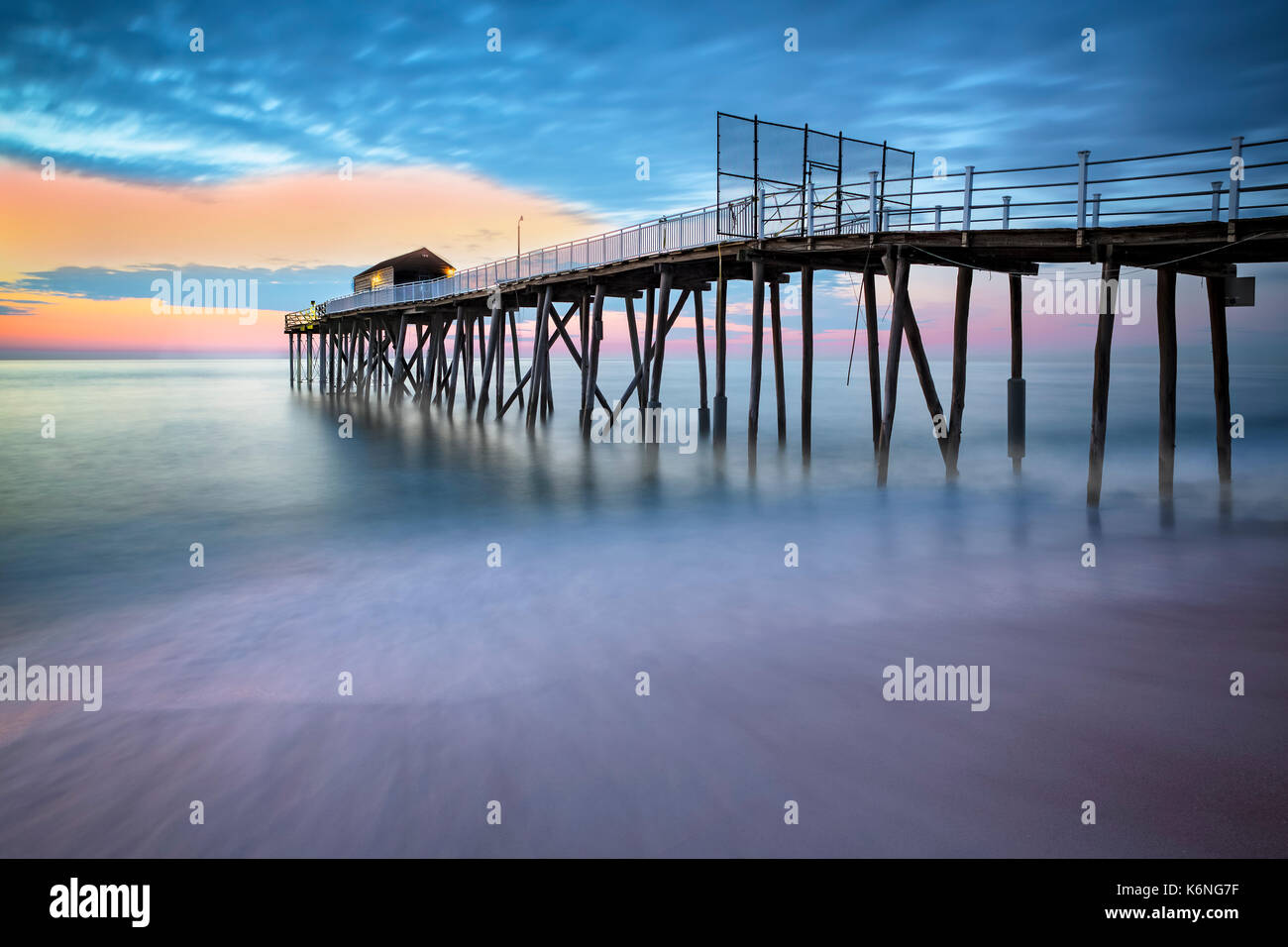 Belmar fishing pier hi-res stock photography and images - Alamy