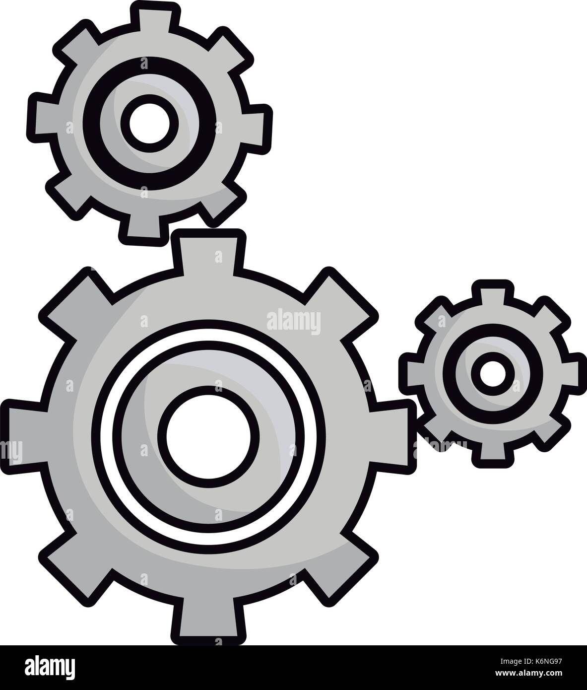 gear wheels icon Stock Vector Image & Art - Alamy