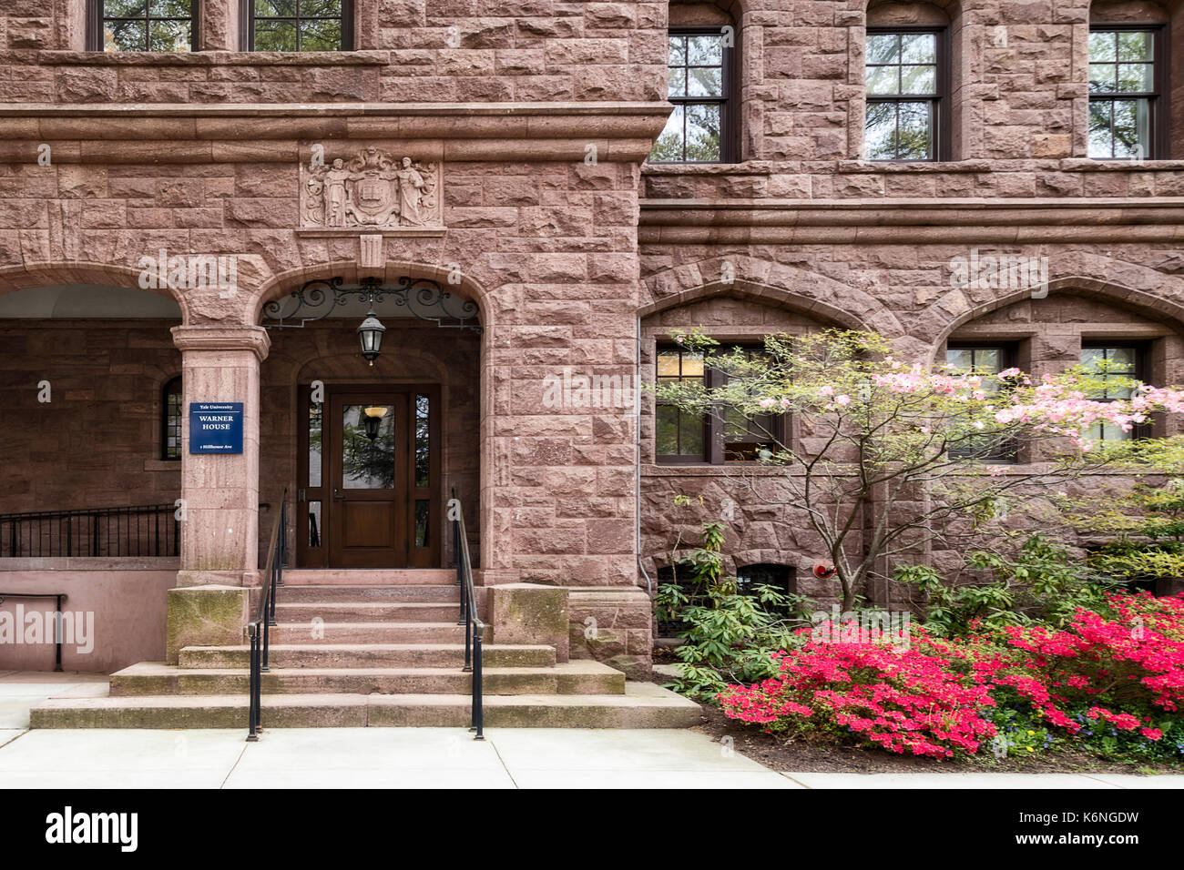 Yale University Warner House Exterior view to Warner House in Yale