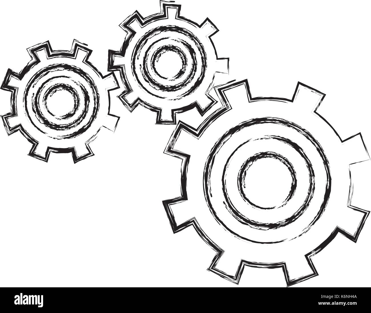 gear wheels icon Stock Vector Image & Art - Alamy