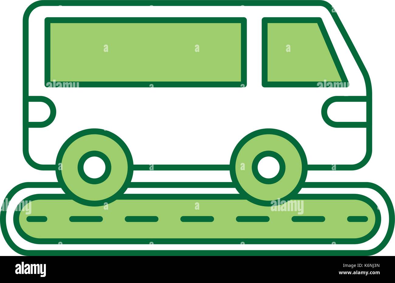 van car street transport vehicle wheel Stock Vector Image & Art - Alamy