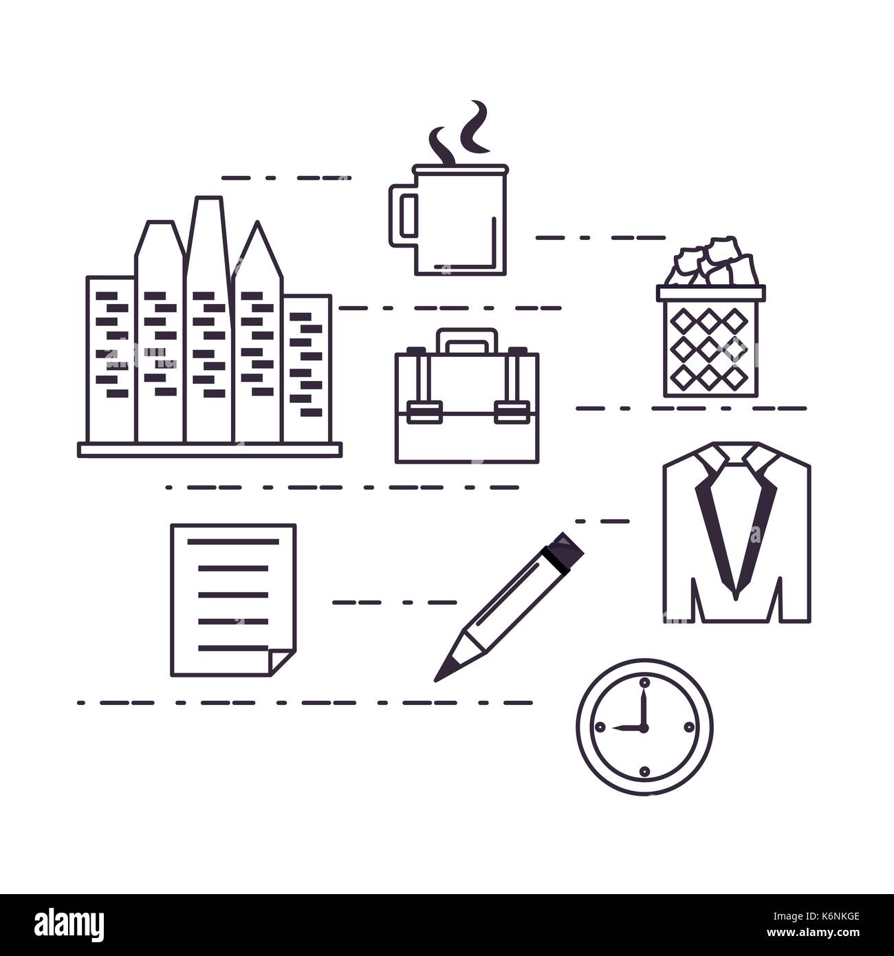 Office icon set design Stock Vector Image & Art - Alamy
