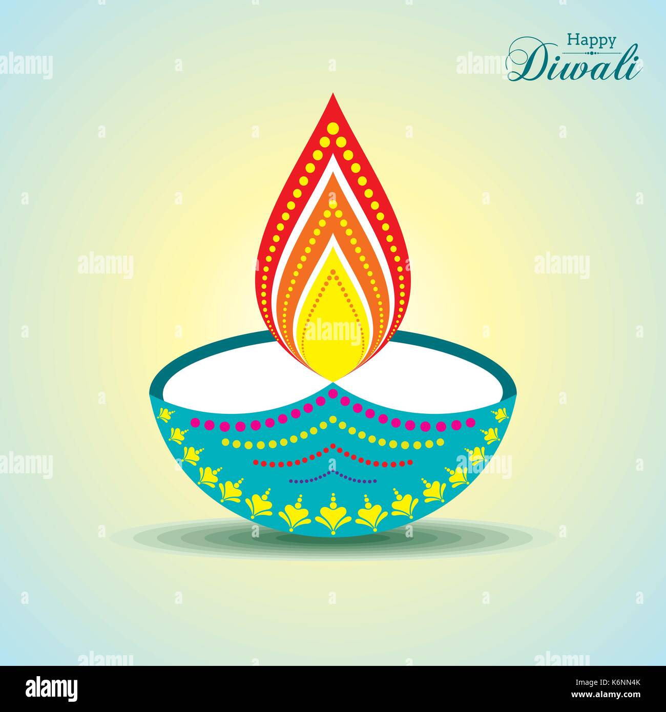Illustration of Diwali utsav greeting or poster card Stock Vector Image
