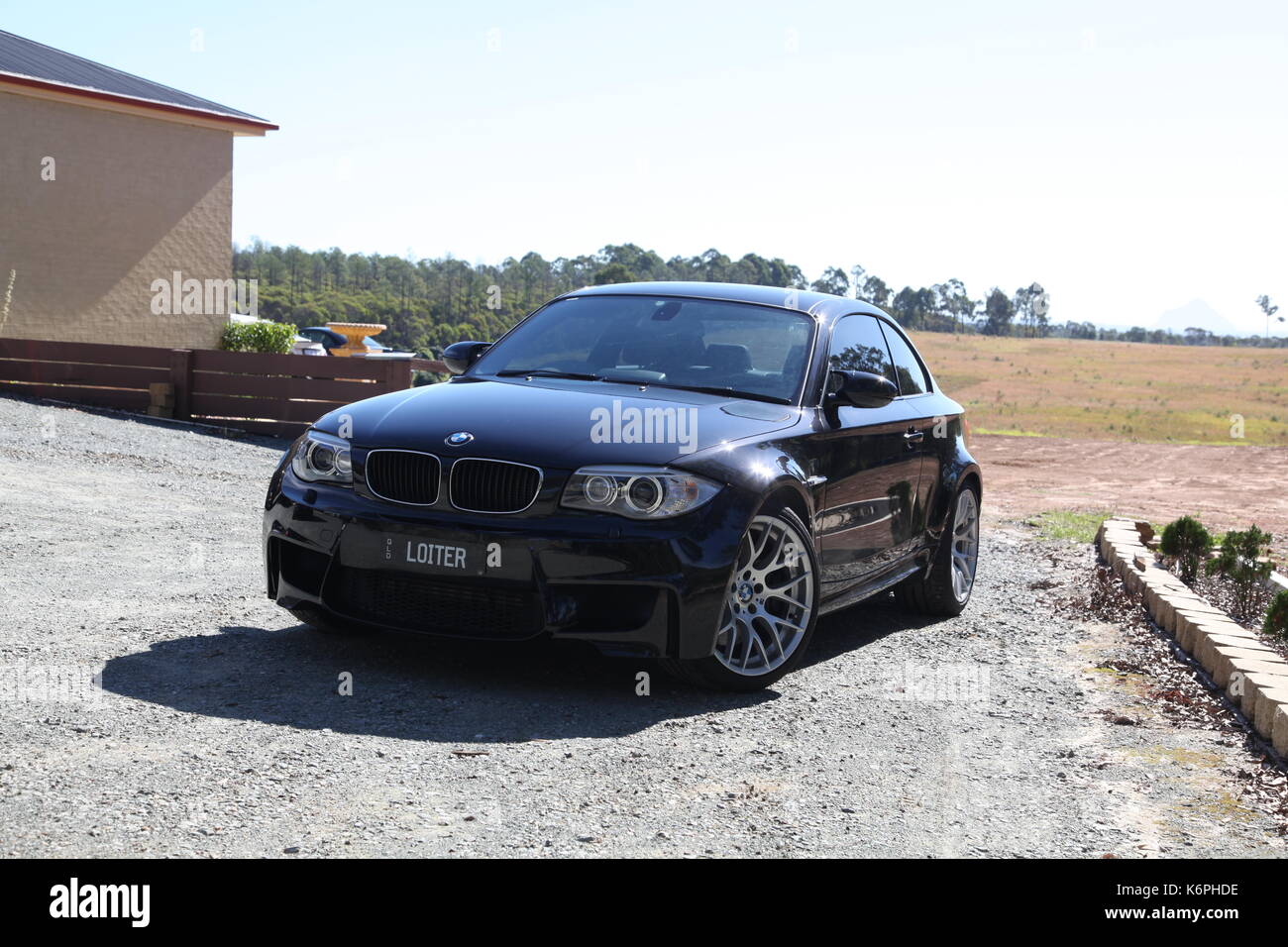 BMW 1M Coupe. Fine sunny day in Queensland. Stock Photo