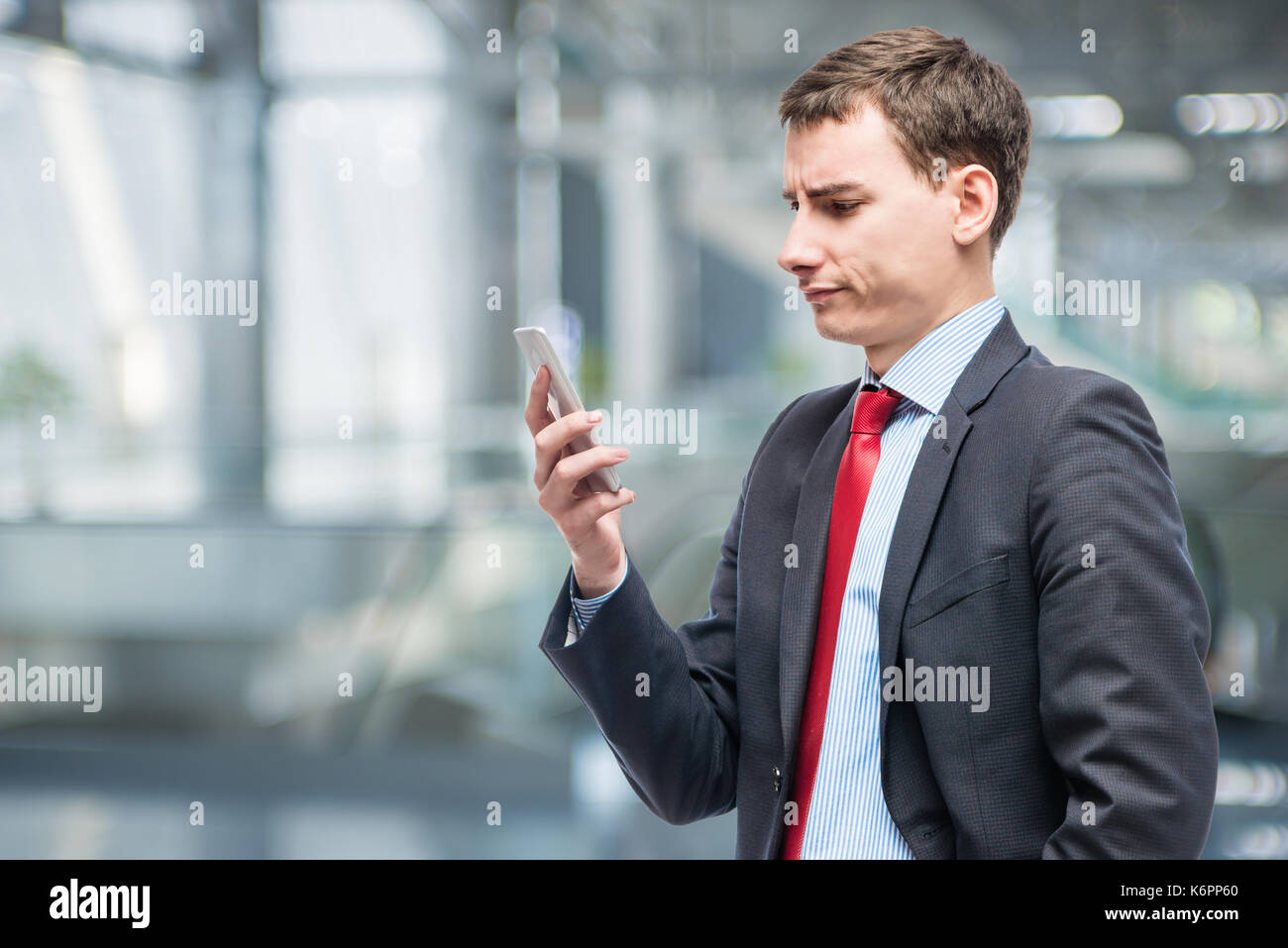 Male boss in suit hi-res stock photography and images - Alamy