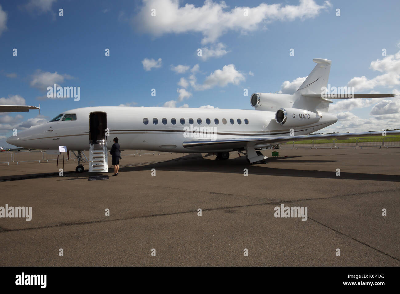 at the Air Charter Expo 2017 at London Biggin Hill Airport Stock Photo ...