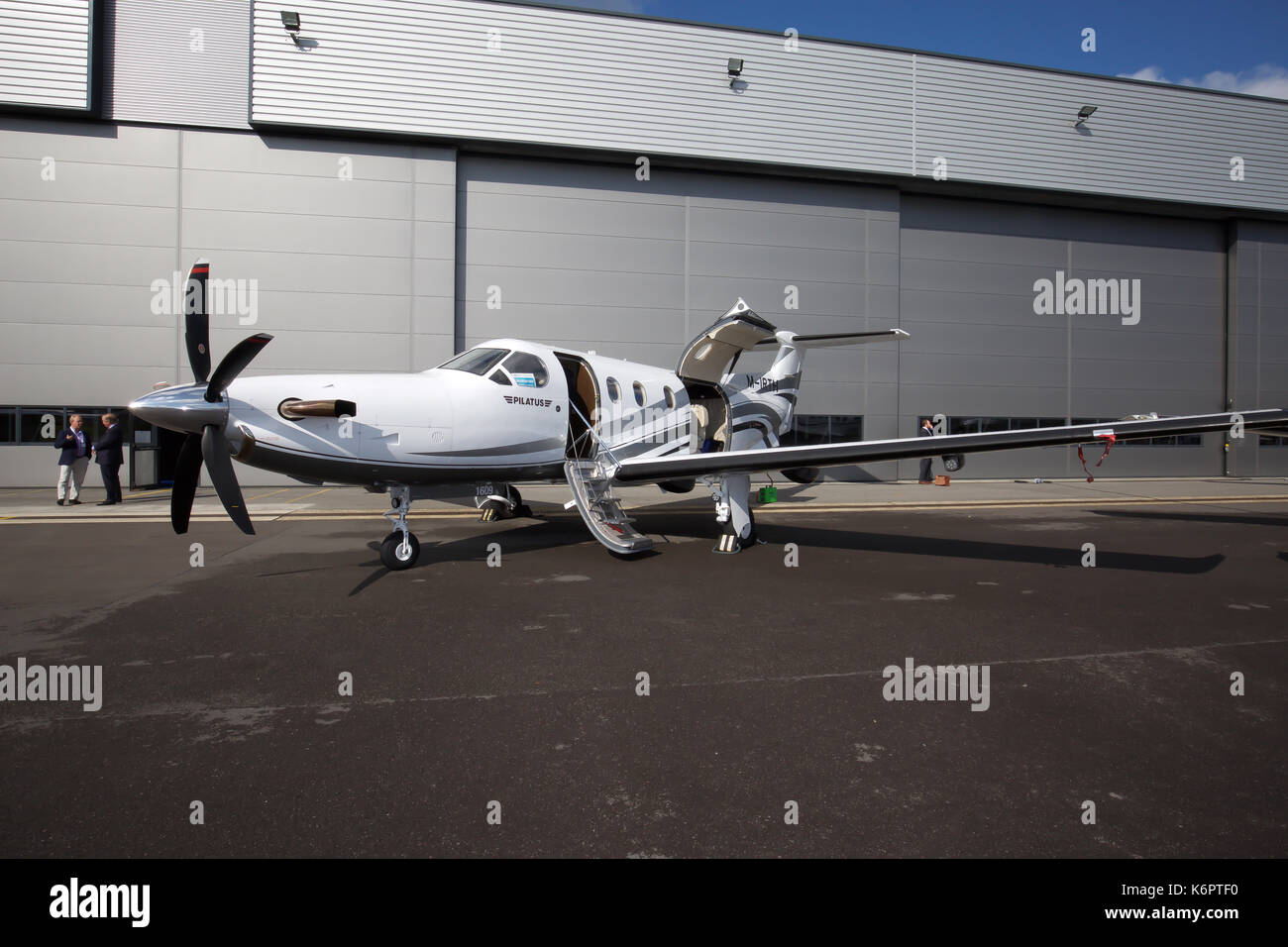 at the Air Charter Expo 2017 at London Biggin Hill Airport Stock Photo ...