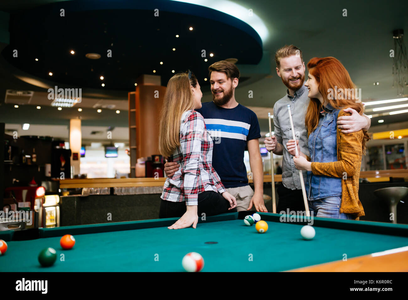 Snooker room bar hi-res stock photography and images - Alamy