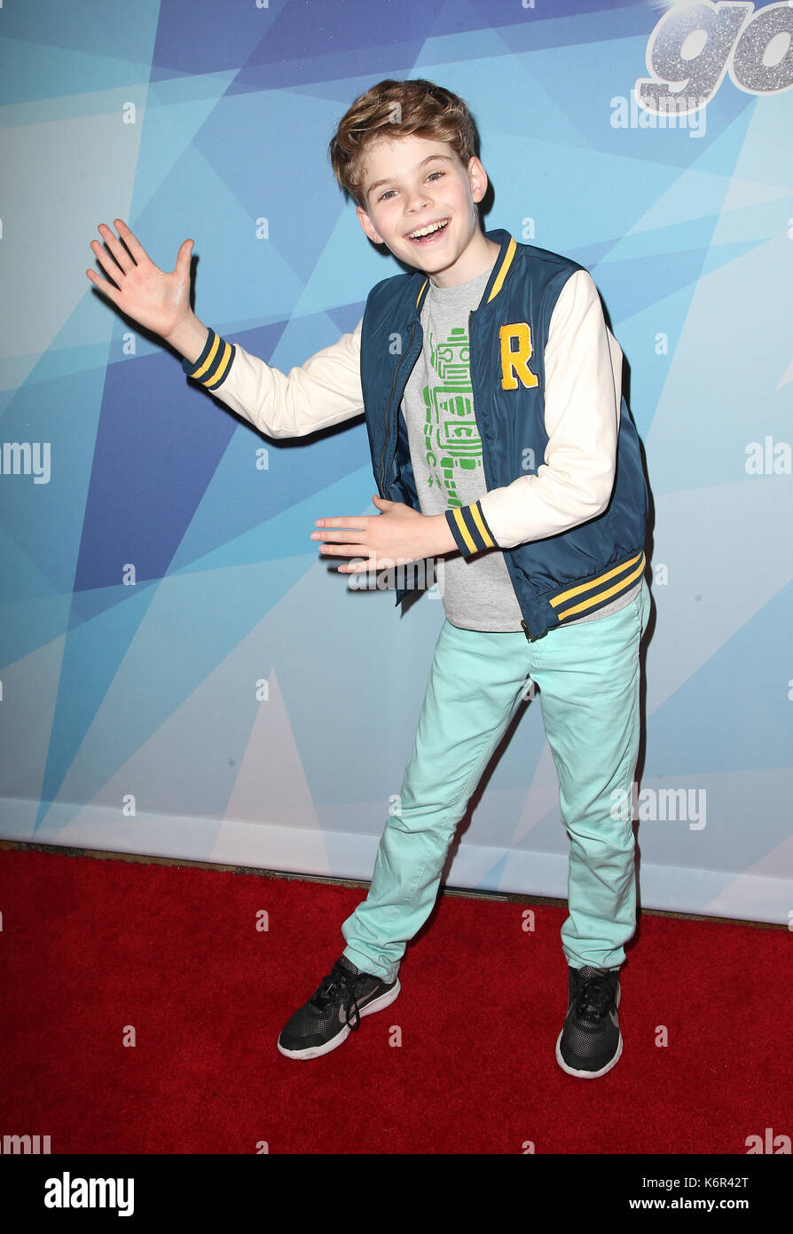 Hollywood, Ca. 12th Sep, 2017. Merrick Hanna, at NBC's 'America's Got  Talent' Season 12 Live Show at The Dolby Theatre on September 12, 2017 in  Los Angeles, California. Credit: Faye Sadou/Media Punch/Alamy