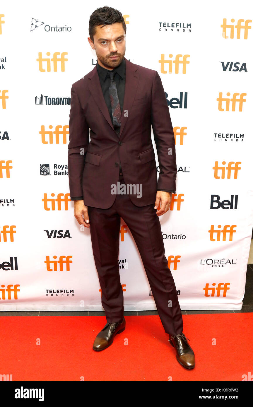Toronto, Canada. 12th Sep, 2017. Dominic Cooper attending the 'The Escape' premiere during the 42nd Toronto International Film Festival at Bell Lightbox on September 12, 2017 in Toronto, Canada Credit: Geisler-Fotopress/Alamy Live News Stock Photo