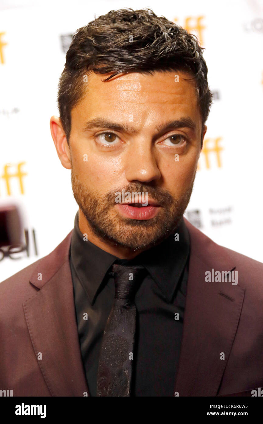 Toronto, Canada. 12th Sep, 2017. Dominic Cooper attending the 'The Escape' premiere during the 42nd Toronto International Film Festival at Bell Lightbox on September 12, 2017 in Toronto, Canada Credit: Geisler-Fotopress/Alamy Live News Stock Photo