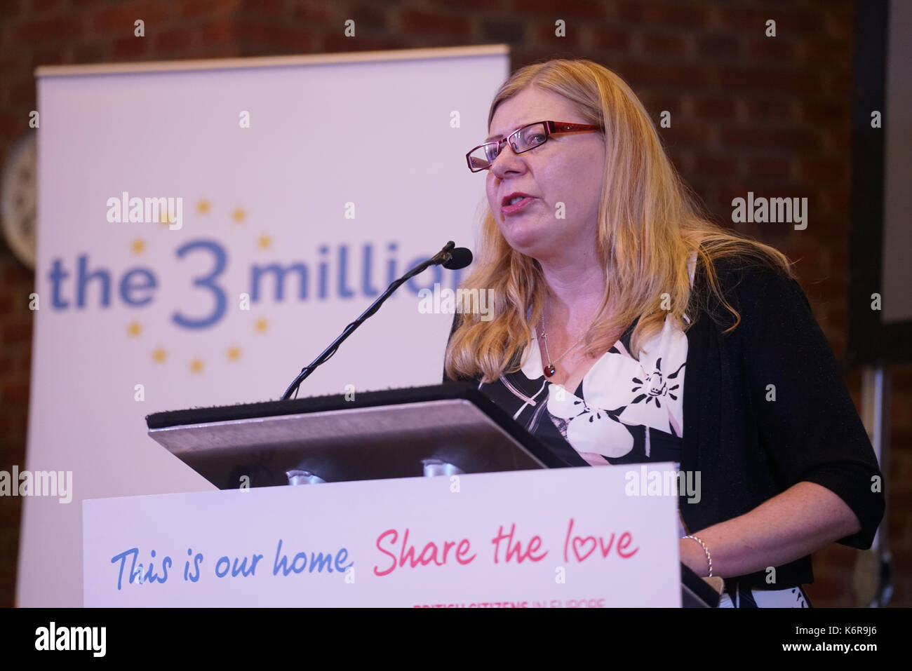 London, UK. 13th Sep, 2017. Speaker Alison Roche, Mass lobby statements ...