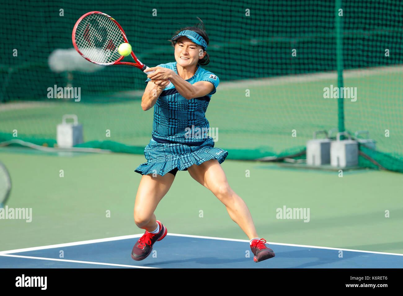 Tokyo, Japan. 13th Sep, 2017. Shuko Aoyama (JPN) Tennis : Japan Women's Open Tennis 2017 doubles