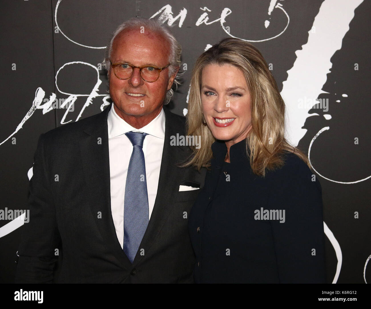 Deborah norville and husband karl wellner hires stock photography and
