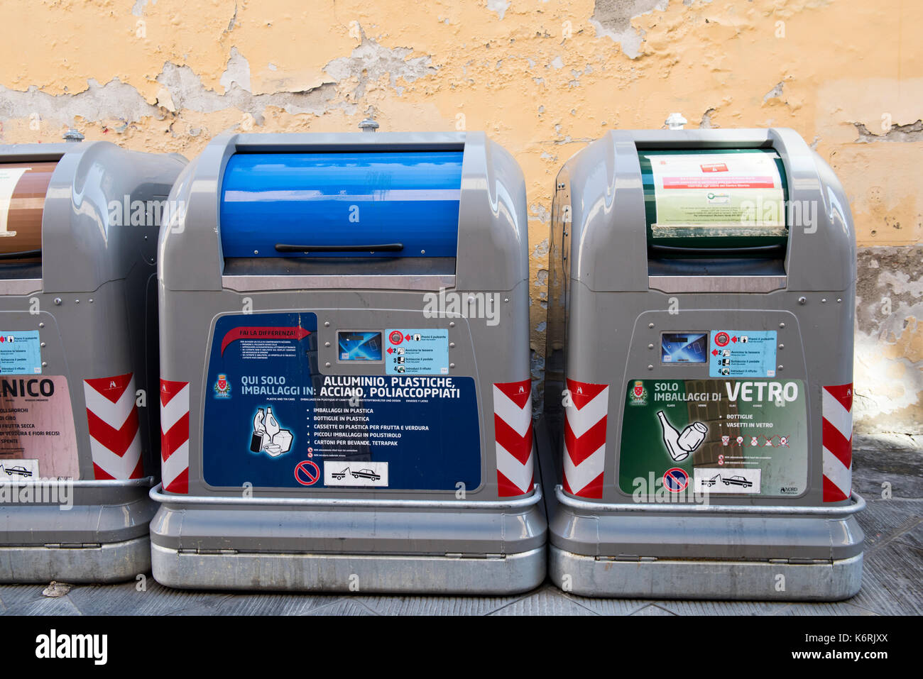 Recycling recycle bins italy hires stock photography and images Alamy