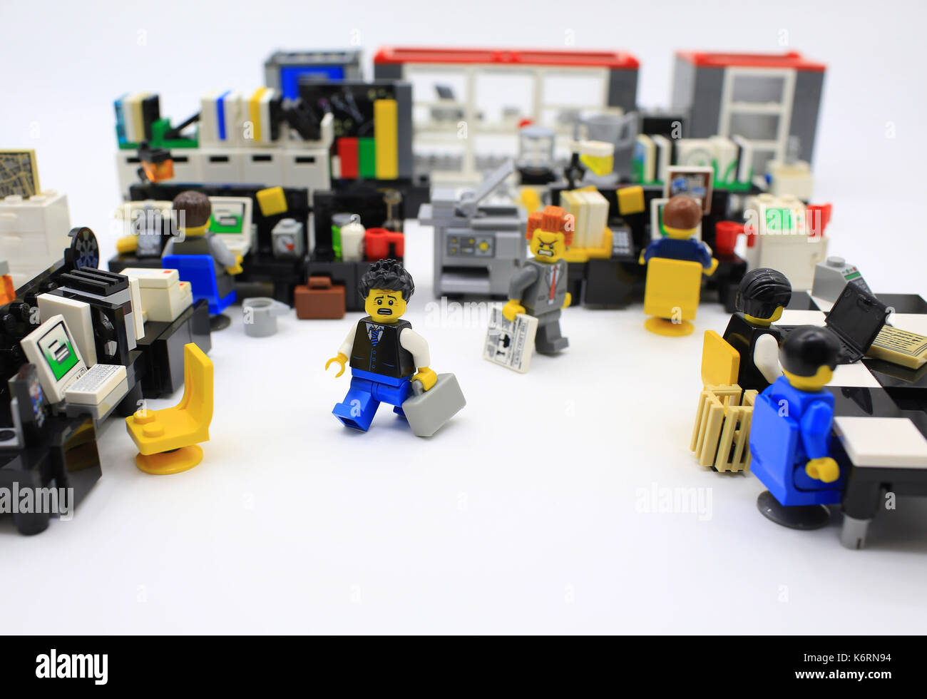 lego office Stock Photo