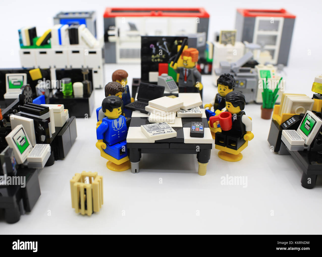 lego office Stock Photo