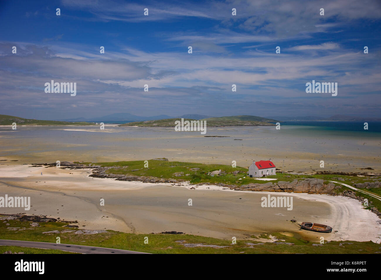 Traigh Mhor Sands, Isle of Barra, Outer Hebrides Stock Photo Alamy