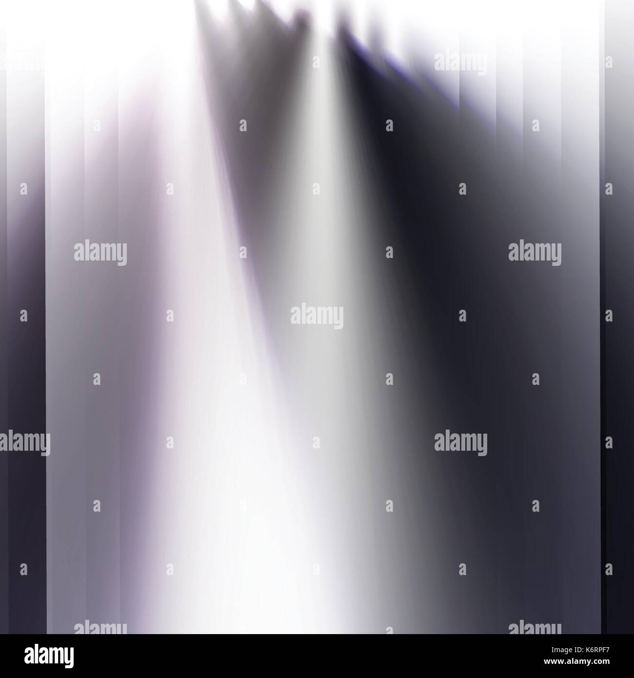 abstract blended black and white lights and shades on stage background Stock Vector