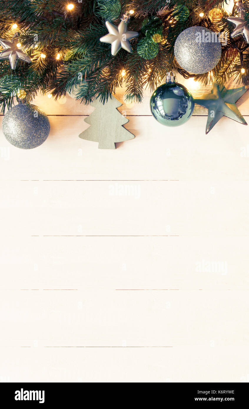 Vertical Turquoise Christmas Banner, Copy Space, Instagram Filter Stock  Photo - Alamy