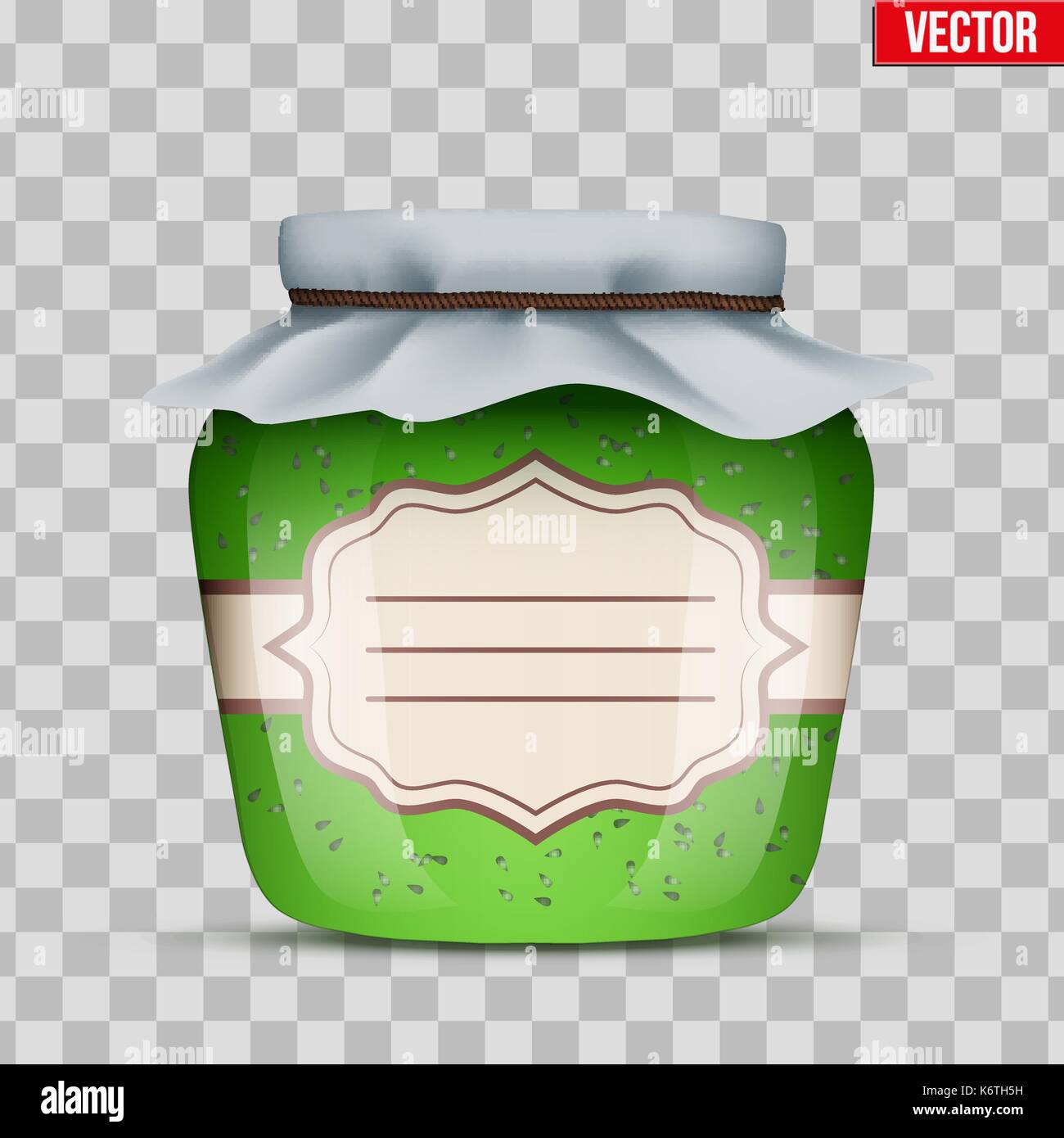 Download Glass Jar With Kiwi Jam Stock Vector Art Illustration Vector Image 159121581 Alamy Yellowimages Mockups