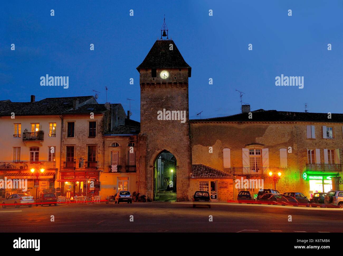 France, Gironde, Entre deux Mers, Saint Macaire, Porte de Benauge Stock  Photo - Alamy