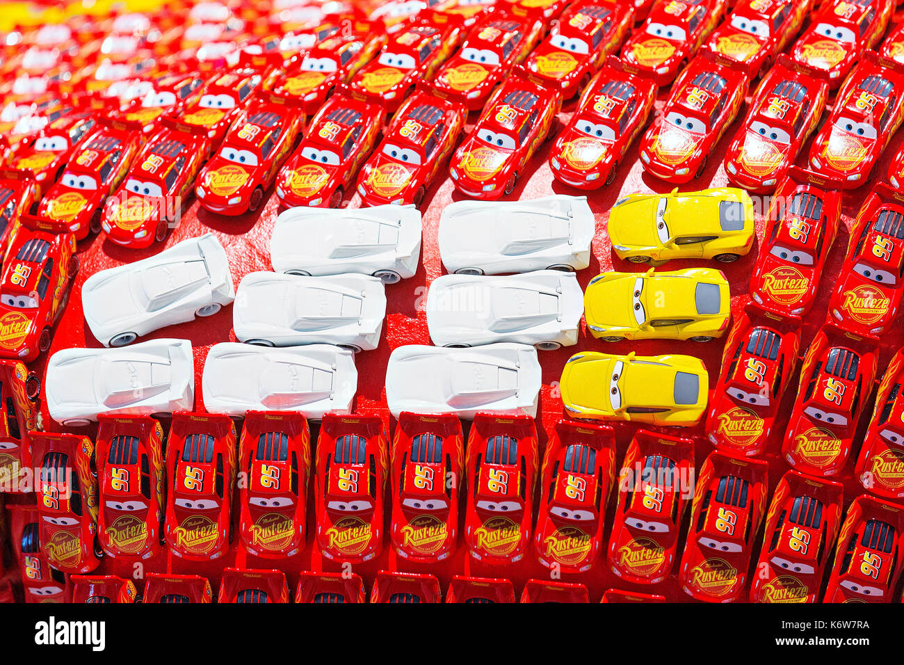 67th International Motorshow in Frankfurt,Lightning McQueen,Walt Disney  Stock Photo - Alamy