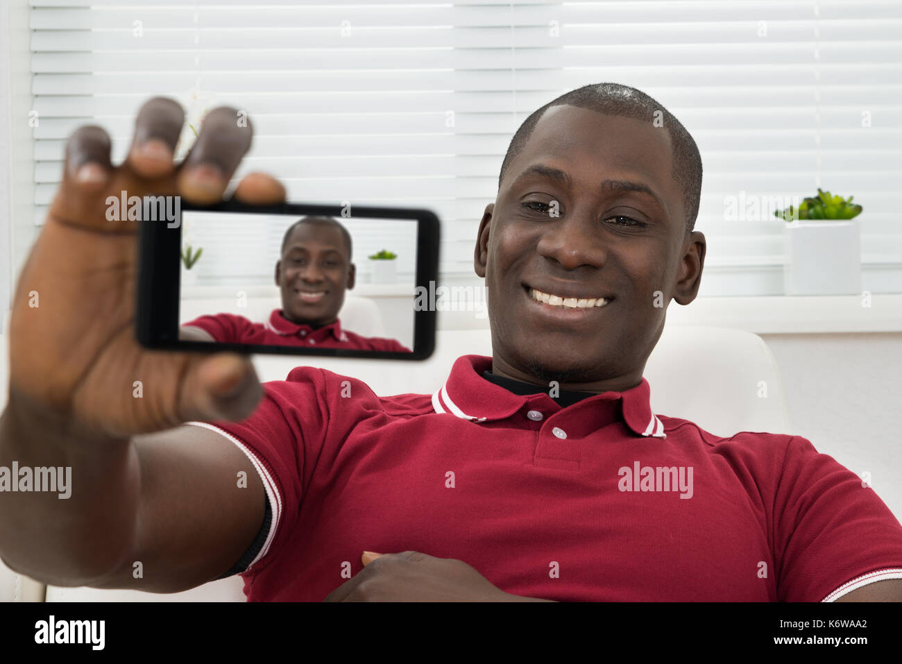 One black man selfie hires stock photography and images Alamy